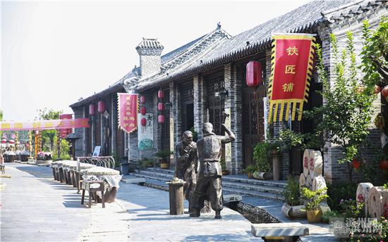 古村落风情。