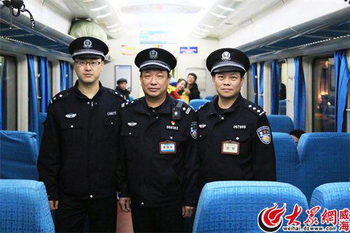 王建平和他的乘警组。