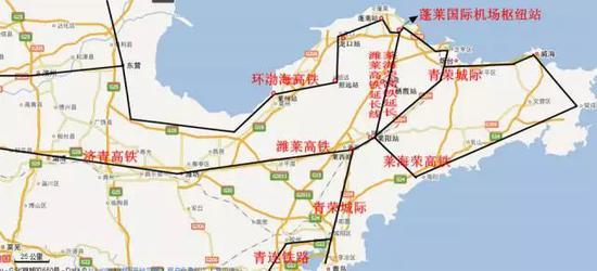 據悉，規劃中的環渤海高鐵由
