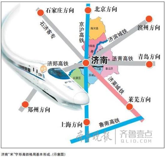 “米”字形高鐵網即將成形