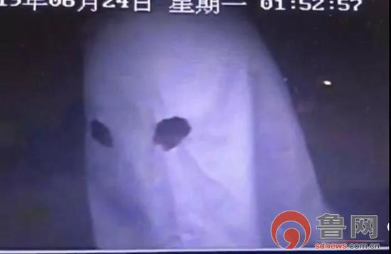 監(jiān)控拍下的犯罪嫌疑人頭像