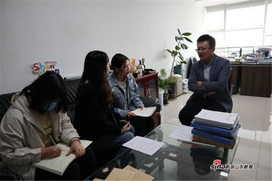团队成员采访沂南县文旅局、山东龙腾竹泉旅游发展集团有关领导