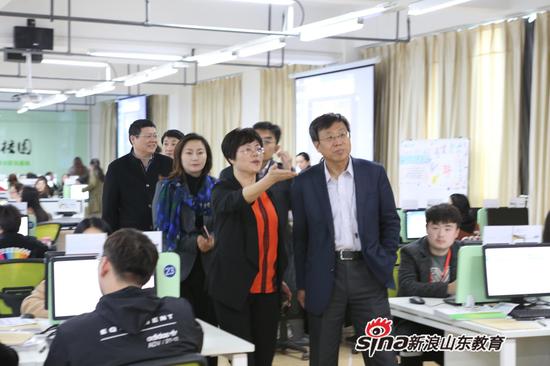 中国民航管理干部学院考察山东外国语职院
