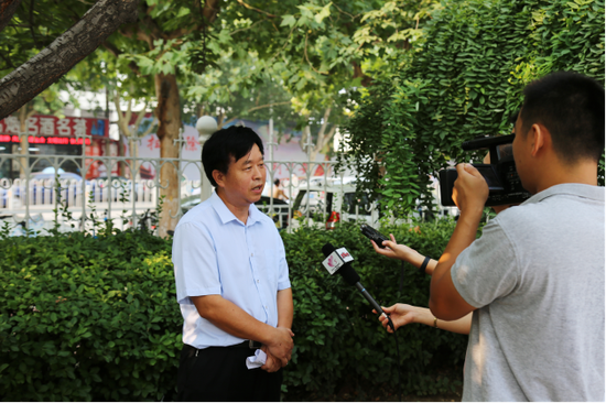 山东理工职业学院招生处处长王慎超接受“直播民生”记者采访,谈学院今年招生工作