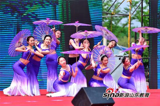4月28日，济南长清第一届大学生文化艺术节开幕