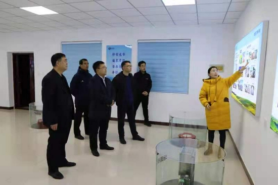 利津县自然资源和规划局到山东地矿局水文二队调研