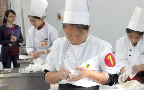 濟南市舉辦的職業技能大賽 記者 張雯雯 攝
