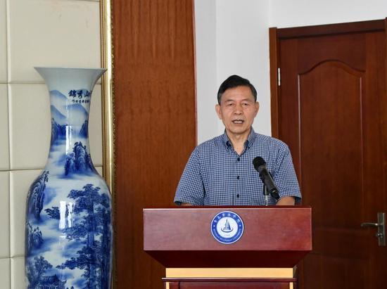 青岛黄海学院校长王渊明致欢迎辞