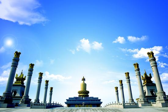 兖州兴隆文化园西区礼佛区