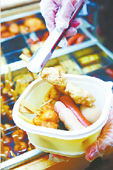 超市里的关东煮