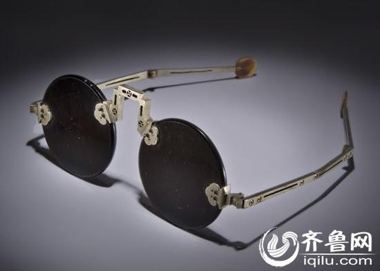 銅架茶晶眼鏡