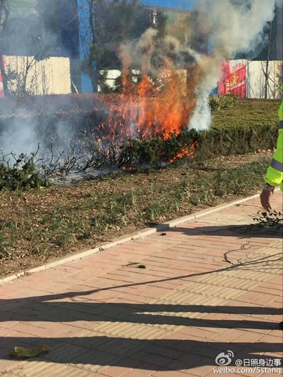 火災現場