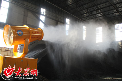 “降塵神器”風送式噴霧機