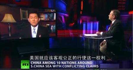 中国记者就南海问题与哈佛学者激辩