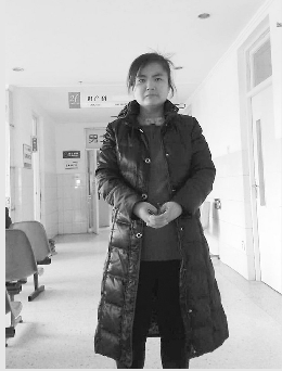 姐姐侯鳳珊在做流產前檢查