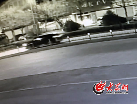 今晨5点半左右,在无影山北路撞死老人逃逸的黑色轿车