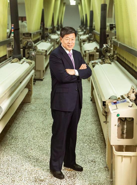 張士平,攝于山東魏橋創業集團在鄒平縣的一家紡織廠。