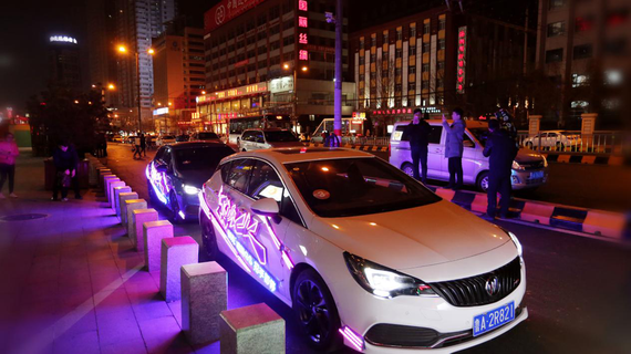 威朗GS巡游济南 市民体验新一代顺风车_济南