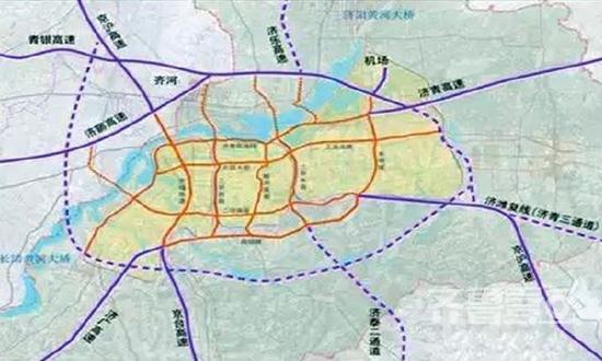 济南的快速路网已经四通八达。