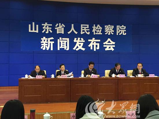 3月23日，山东省人民检察院就深入开展检察官联系大项目工作情况召开新闻发布会。