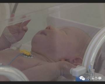 刚出生就被遗弃的婴儿（视频截图