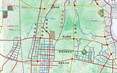 胜利路南延平面图(图片来源自网络)胜利路南延平面图(图片来源自网络)