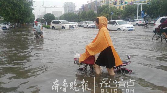 菏澤大雨后 齊魯晚報·齊魯壹點 記者 鄧興宇 攝