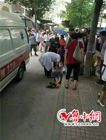 臨淄聞韶市場發生一起命案