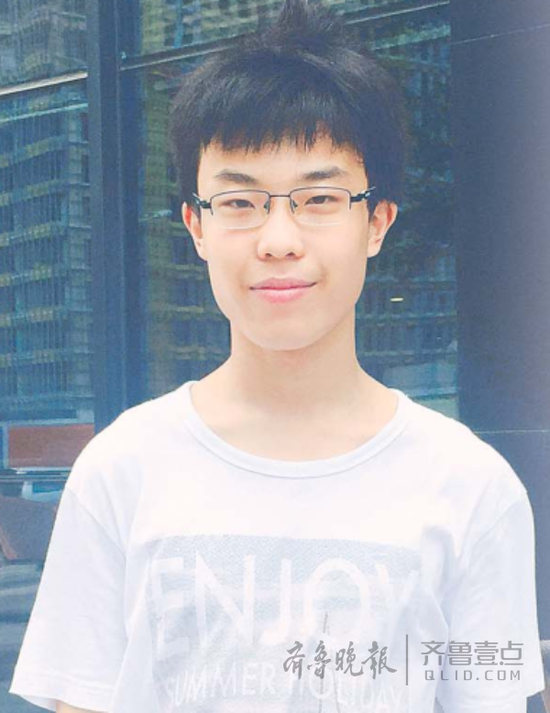 省實驗中學高二學生朱彥卓今年以692分的成績考入中科大創新班