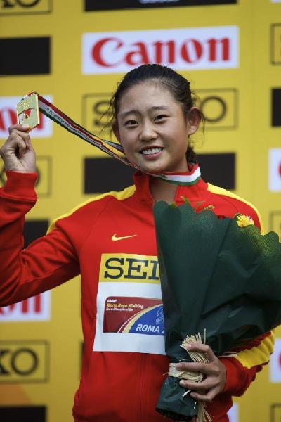 中國女子競走選手馬振霞