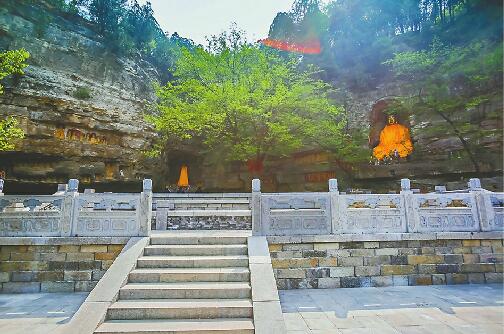 位于佛慧山景區(qū)的開(kāi)元寺遺址保護(hù)工作完成，將于20日向社會(huì)免費(fèi)開(kāi)放。黃中明 攝