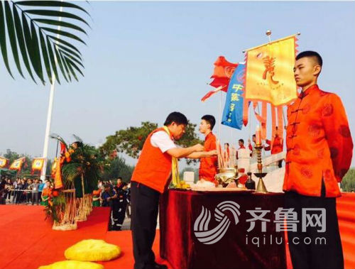 各國、各地姜太公后裔齊集臨淄祭祀先祖