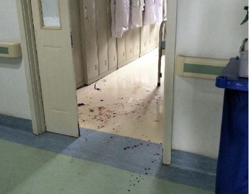 图为当时事发现场。(来自网络)