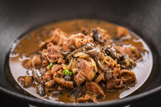 小雞燉蘑菇