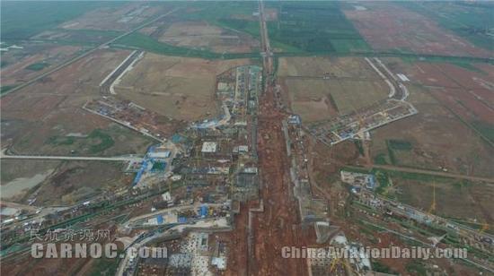 青島新機(jī)場建設(shè)航拍