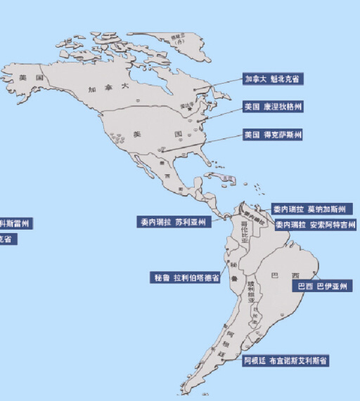 山東友好省州分布圖2