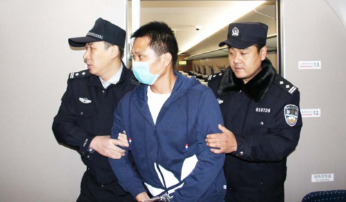 槐蔭警方抓獲盜竊嫌犯龍某。警方供圖