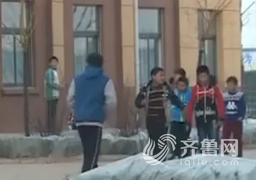 德州一高校校园 (视频截图)