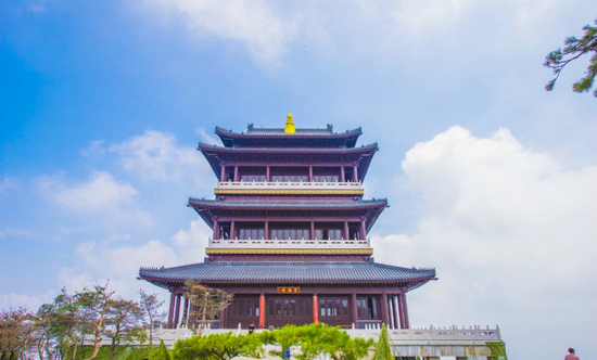 標(biāo)志性文化景觀建筑——望海樓