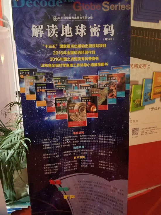 展示的图书