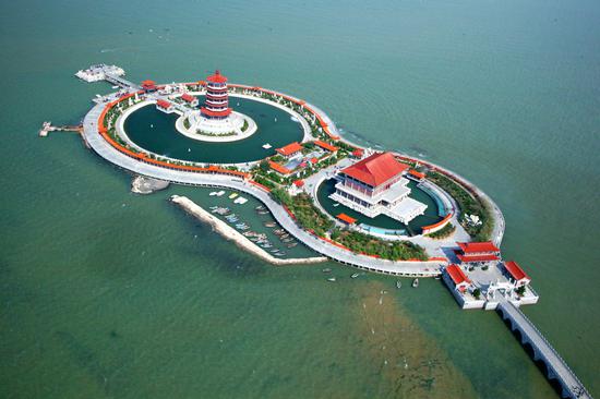 八仙过海景区航拍图