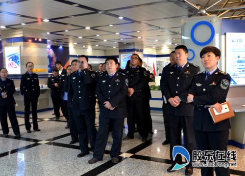 烟台市环境监察支队参观展区