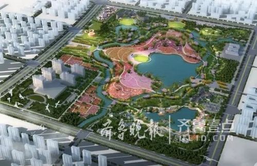 九州洼月季园(效果图)