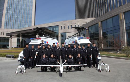 山东高速交警总队举办无人机实战操作培训班