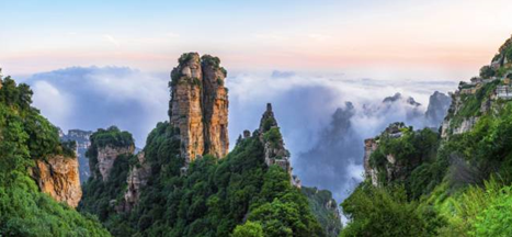 白石山大理岩峰林