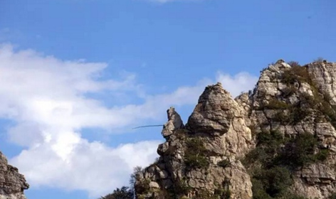 白石山十二美景——太公钓鱼