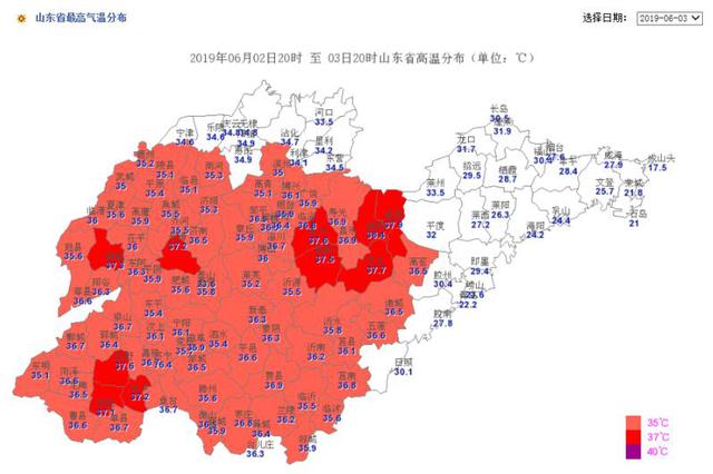 今日济南最高可达37℃ 高考期间或有雷雨驾到