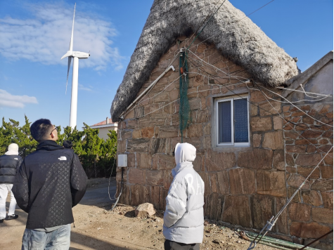 学生走进东楮岛传统渔村欣赏地域古建筑艺术