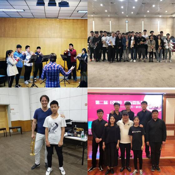 北京、上海、西安等地参加大师课
