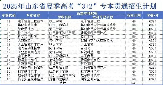 图源:2025年山东电子职业技术学院招生计划